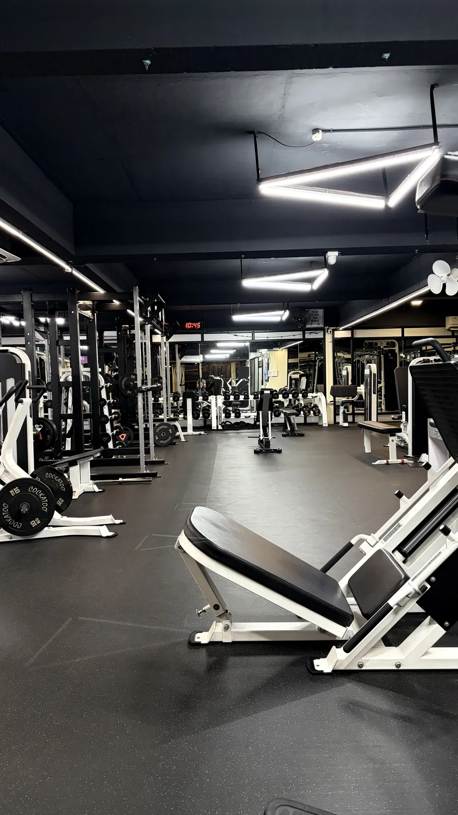 Main training floor
